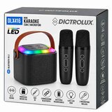 Mini karaoke set Dictrolux DLX416 – zvočnik in 2 mikrofona z LED osvetlitvijo Cene