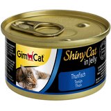  Varčno pakiranje GimCat ShinyCat Jelly 12 x 70 g - Tuna | shoptok.hr