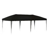 vidaXL Zložljivi šotor za zabave 575 x 290 x 245 cm Črna, (5000218948) | Shoptok.si