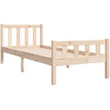  Okvir za krevet od masivnog drva 75 x 190 cm jednokrevetni | shoptok.hr
