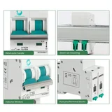 OSIGURAČ XL7-63 2P 63A 500 VDC MCB