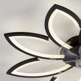 Brilagi LED prigušiva plafonski ventilator LED/43W/230V, prečnik 90 cm, crna + daljinski upravljač | Eponuda.com