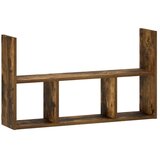 Zidna polica Dimljeni hrast 78 5 x 17 x 45 cm - Dimljeni hrast | shoptok.hr
