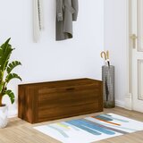 vidaXL Omarica za čevlje rjav hrast 100x35x38 cm inženirski les Cene