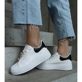 Gemre White platform sneakers decorated with a bear Mavien | shoptok.hr