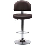 Furnova Barski stolček rjavo umetno usnje, (22056001) | Shoptok.si