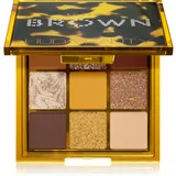 Huda Beauty Brown Obsessions paleta za oči odtenek Toffee 7,5 g