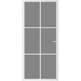  Unutarnja vrata 93 x 201,5 cm Bijela od ESG stakla i aluminija | Eponuda.com