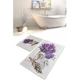 Colourful Cotton Vijolične/svetlo sive kopalniške preproge v kompletu 2 ks 60x100 cm Purpura – | Shoptok.si