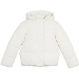 Guess HOODED LS PUFFER Bijela Slike