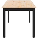  Kava Stol Prirodna 100 x 50 x 45 cm Čvrsto borovo drvo | shoptok.hr