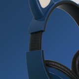  Cat Ear Bluetooth slušalice tamno plave | Eponuda.com