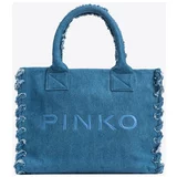 Pinko Ročne torbice BEACH SHOPPING Modra