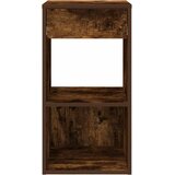  Noćni ormarić s ladicom dimljeni hrast 35x34x66,5 cm | shoptok.hr