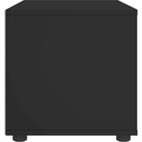vidaXL TV omarica VISNES Črna 60x40x38 cm Izoblikovan les | Shoptok.si