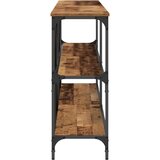  Konsole stol Starood drvo 200x30x75 cm inženjerski drvo i čelik | shoptok.hr