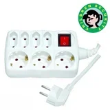 produzni kabl sa 7 uticnica (3x1.5mm) 2m PM7P-2M DZ 16A, 250V-3680W
