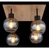 Globo Stropna svjetiljka Moitas (40 W, D x Š x V: 40 x 40 x 33,5 cm, Smeđa, E27) | shoptok.hr