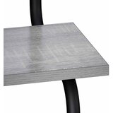  Polica sa 4 nivoa Siva Sonoma 40 x 24,5 x 104 cm | shoptok.hr