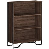 Maison Chic Knjižna omara - Knjižni regal rjavi hrast 80x31x106 cm inženirski les, (21726347) | Shoptok.si