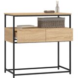  Konzolni stolić Sonoma hrast 75x40x75 cm Konstruirano drvo | shoptok.hr