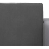  Dječji kauč na razvlačenje antracit mekani plišani Antracitno siva Sofa | shoptok.hr