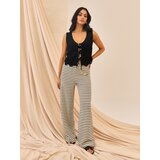 Sinsay Prugaste straight leg hlače | shoptok.hr