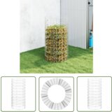  The Living Store Vrtni kompostnik Ø50x100 cm pocinkano jeklo - Vrtni Kompostnik, (21744019) Cene