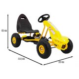  Go-kart na pedale Chamiopn - žuti | shoptok.hr