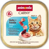  Ekonomično pakiranje animonda Carny Adult 64 x 85 g - Piletina i pastrva Cijene