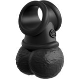 Pipedream King Cock Elite The Crown Jewels Vibrating Black | Shoptok.si
