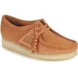 Clarks Originals Čevlji Derby Wallabee Kostanjeva Cene