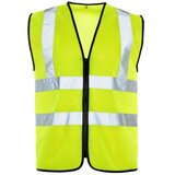  Visokovidljivi prsluk, žuti, s patentnim zatvaračem - SuperTouch H99 | shoptok.hr