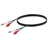 SCHWAIGER Podaljševalni avdio kabel (1,5 m, 4 x RCA vtič, Kabel črne barve, vtikač rdeče barve/bele barve) | Shoptok.si