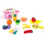 Hk Mini set voća i povrća sa korpom, 15 el Cene