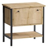 Hanah home noćni ormarić valery sapphire black | ePonuda.com