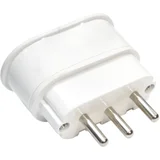 Trofazni tropolni utikač ravni beli 16A/440V PM-37