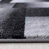 XXXL Tkana Preproga Miami, Črna, 80x150cm | Shoptok.si