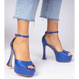 D/CEO marka niezdefiniowana Blue high heel sandals Tesli | ePonuda.com