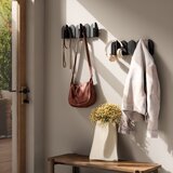 Umbra Mat črn jeklen stenski obešalnik 43 cm Saloon – | Shoptok.si