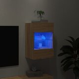  Zidni TV ormarić s LED svjetlima boja hrasta 40x30x60,5 cm | shoptok.hr