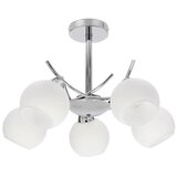  zamensko staklo za luster i zidnu lampu amos E27, prečnik 13 cm, belo | Eponuda.com