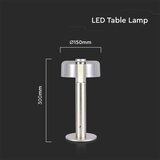  LED prigušiva punjiva stona lampa LED/1W/5V 3000K 1800 mAh zlatna | Eponuda.com