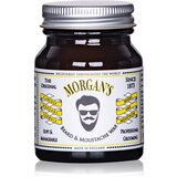 Morgan's Beard and Moustace Wax Soft and Manageable vosek za brado 50 g | Shoptok.si