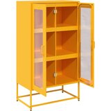  Visoka ploča senf žuta 68x39x123 cm čelik | shoptok.hr