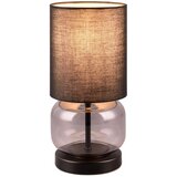 Tri O Crna/ljubičasta stolna lampa s tekstilnim sjenilom (visina 28,5 cm) Elio – | shoptok.hr