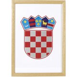 Grb RH 30X40CM UOKVIR DRVO ART Cene