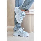 Boto Women's sneakers with chunky sole Blue Nevela | Shoptok.si