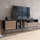 Hanah Home TV komoda Mistico (180) - orah, crni