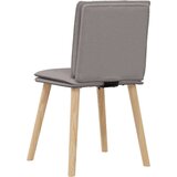  Jedilni stoli 6 kosov taupe blago, (21822289) | Shoptok.si